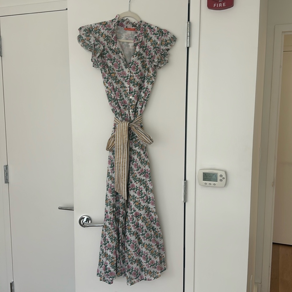 Oliphant small floral dress excellent condition